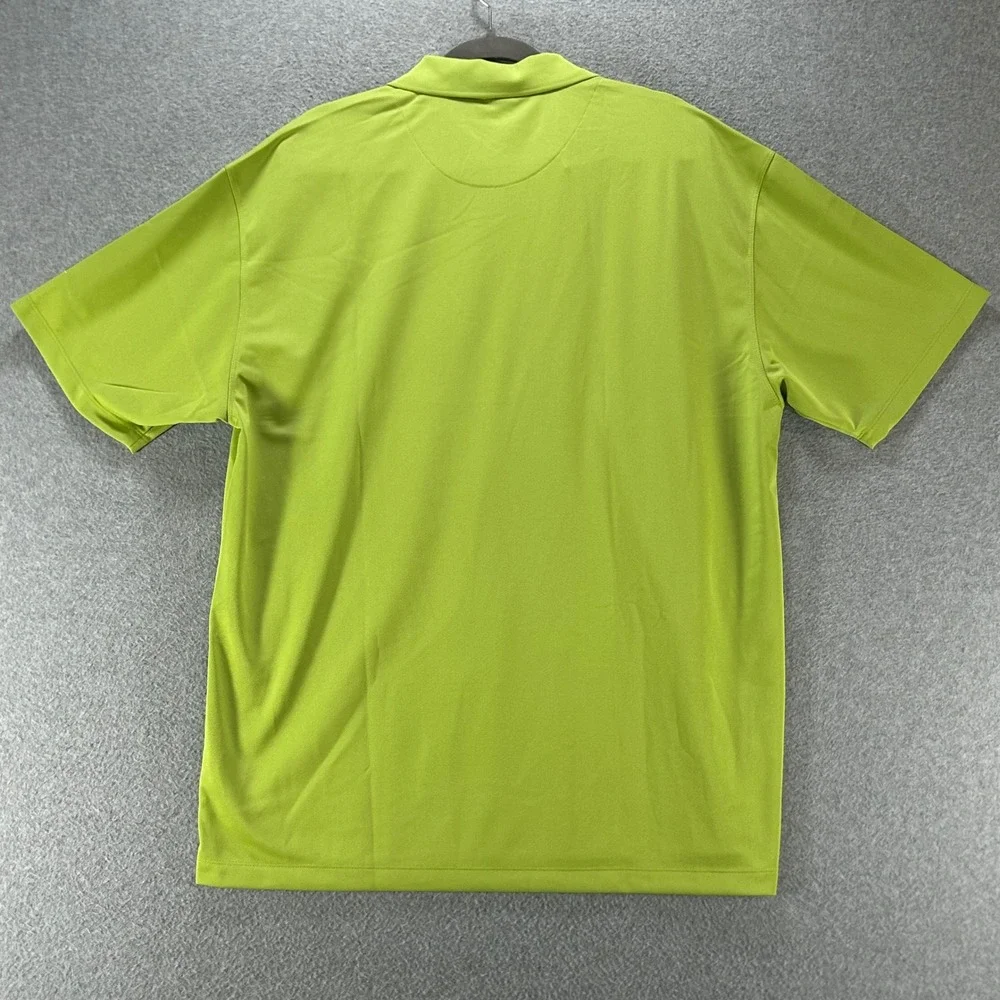Nike Polo Shirt Miller‎ Chill Mens XL Lime Green Golf Sportswear Athletic